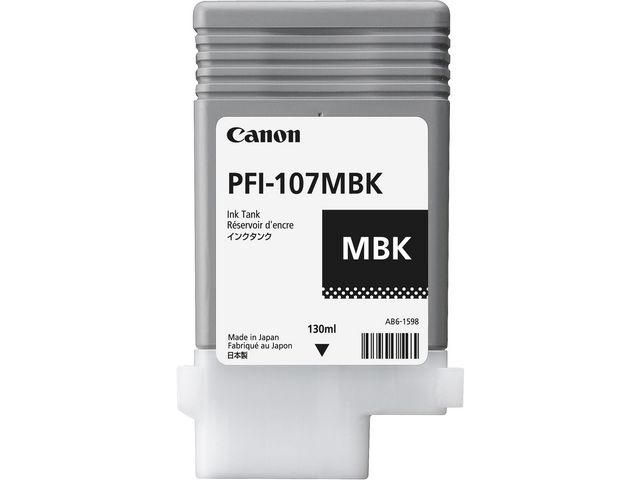 Bläckpatroner Canon PFI-107MBK Mattsvart
