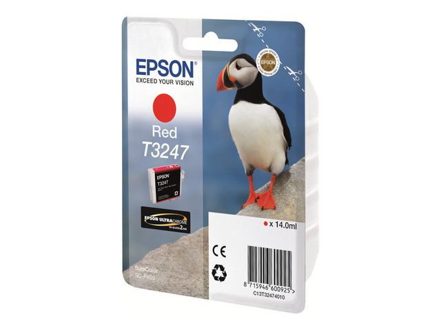 Bläckpatroner Epson C13T32474010 Röd