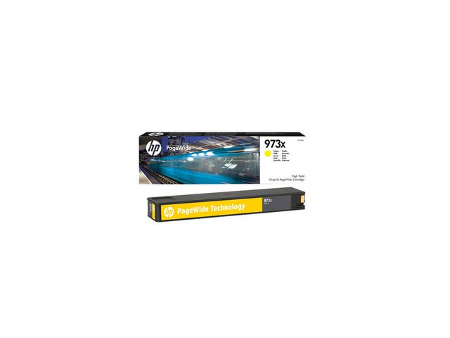 Bläckpatroner HP F6T83AE 973X Gul