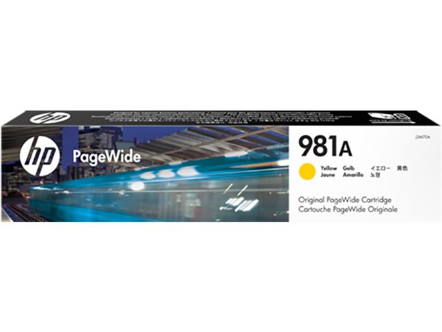 Bläckpatroner HP J3M70A 981A Gul