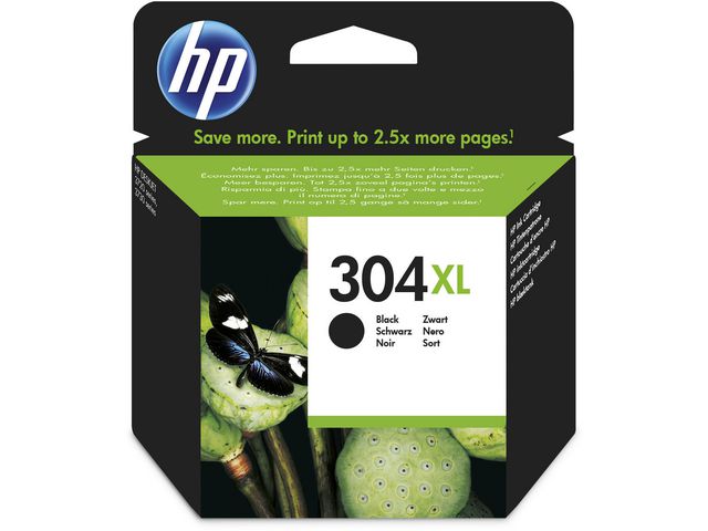 Bläckpatroner HP N9K08AE 304XL Svart
