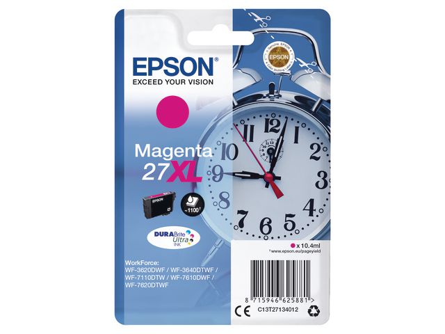 Bläckpatroner Epson C13T27134012 XL Magent