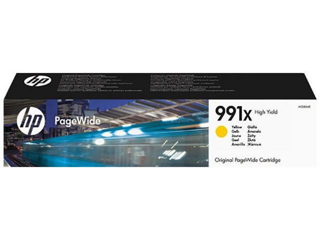 Bläckpatroner HP M0J98AE 991X Gul
