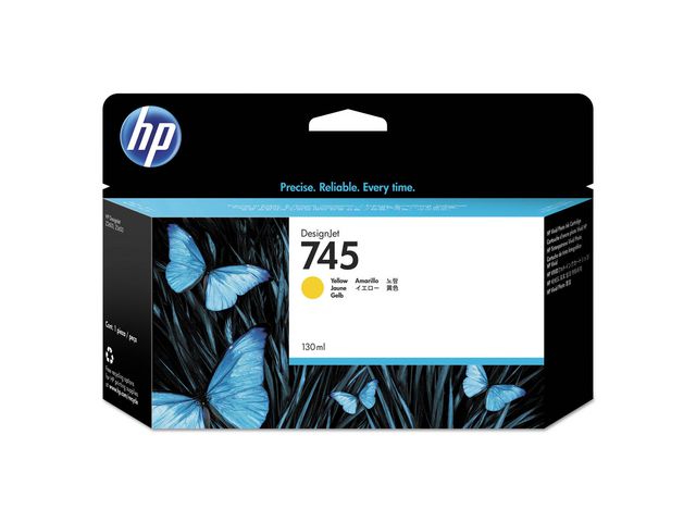 Bläckpatroner HP F9J96A 745 Gul