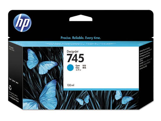 Bläckpatroner HP F9J97A 745 Cyan