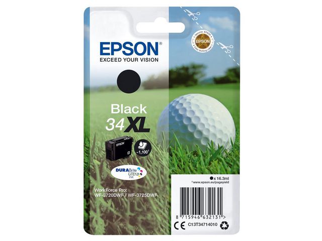 Bläckpatroner Epson T3471 XL Svart
