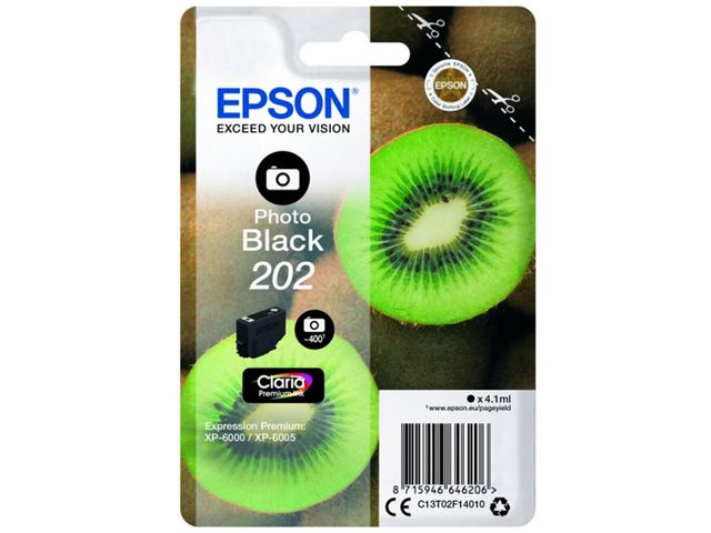 Bläckpatroner Epson T202 Fotosvart