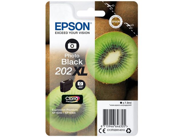 Bläckpatroner Epson T202 XL Fotosvart