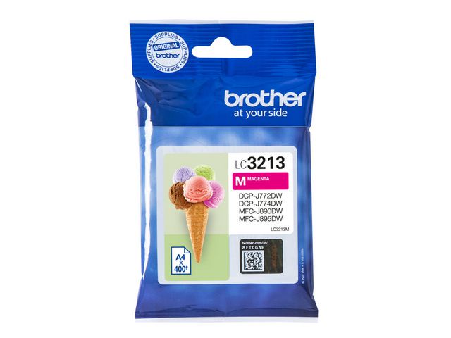 Bläckpatroner Brother LC3213 Magenta
