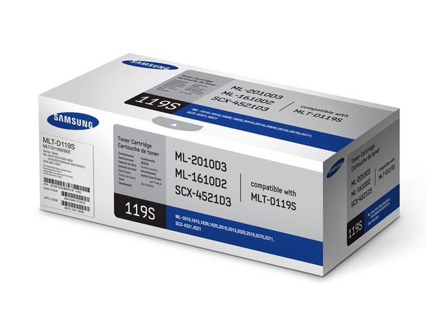 Toner Samsung MLT-D119S Svart
