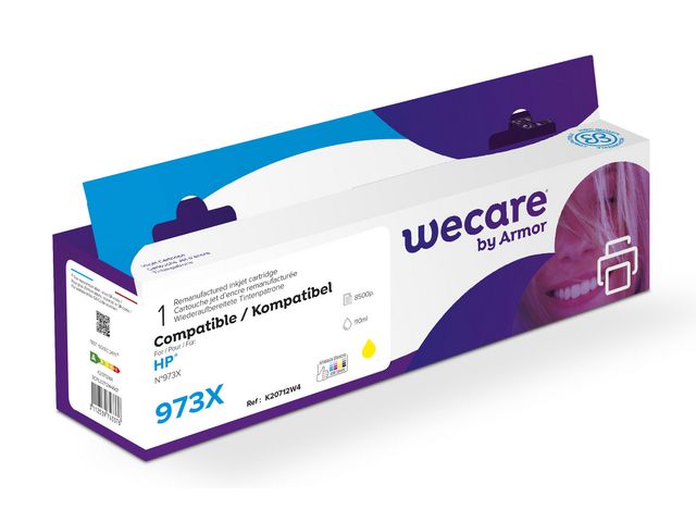 Bläckpatroner Wecare HP 973X Gul