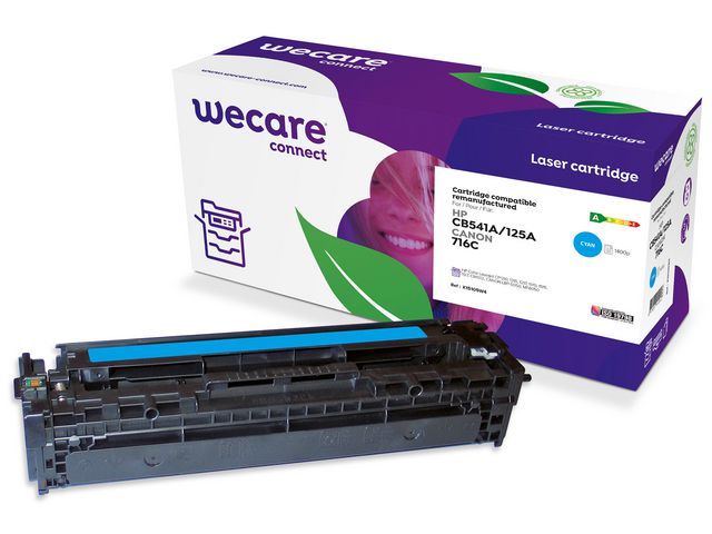 Toner Wecare CB541A/Canon 1979B002 Cyan
