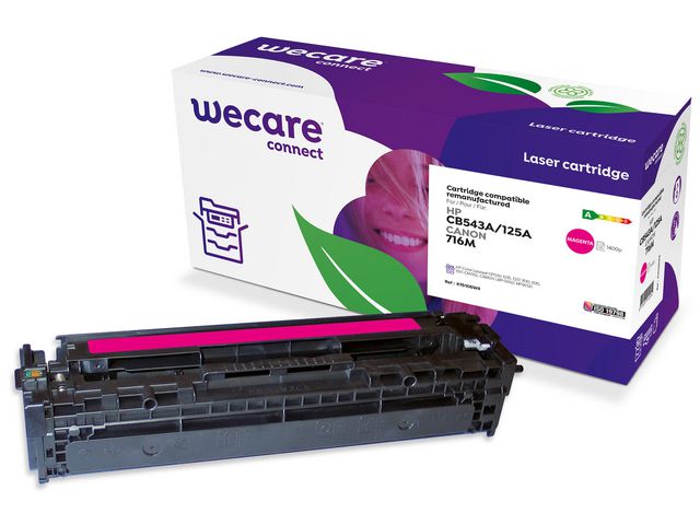 Toner Wecare CB543A/Canon 1978B002 Magenta