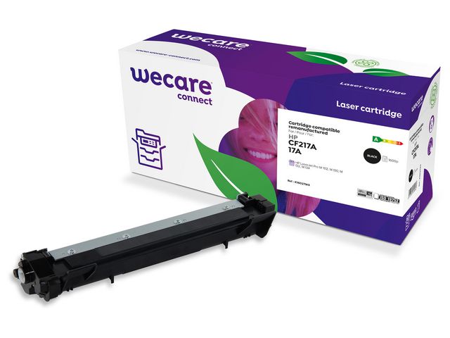 Toner Wecare HP CF217A Svart