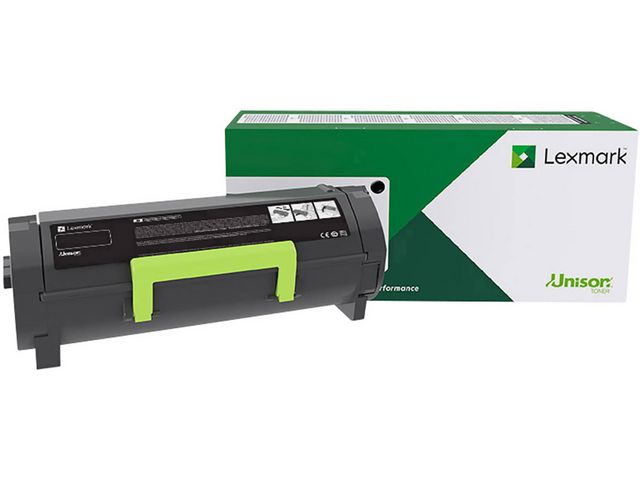 Toner Lexmark B262U00 Svart
