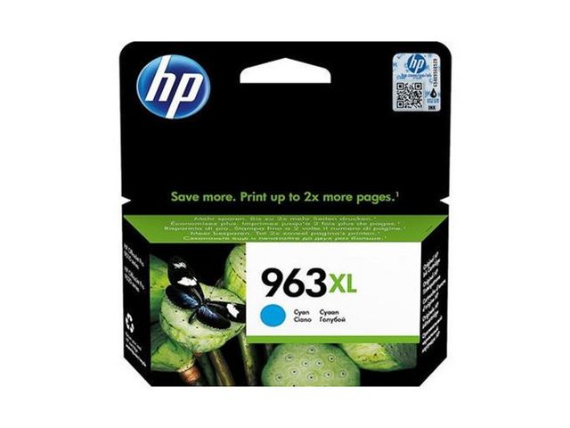 Bläckpatroner HP 3JA27AE 963XL Cyan