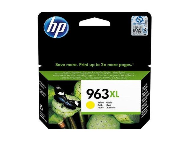 Bläckpatroner HP 3JA29AE 963XL Gul