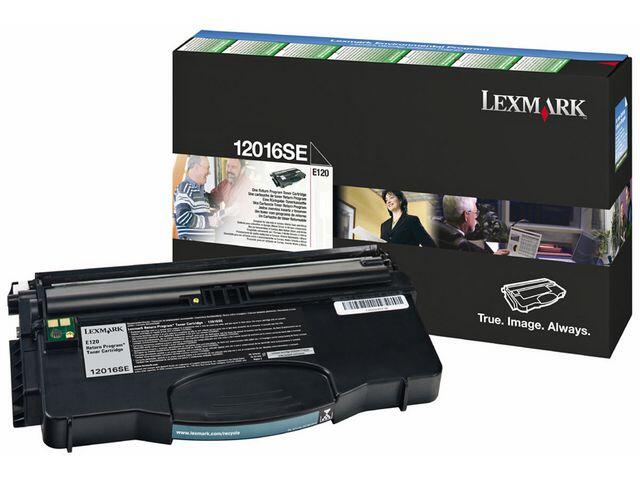 Toner Lexmark 12016SE Svart