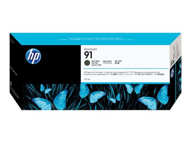 Bläckpatroner HP C9464A 91 Matt Svart