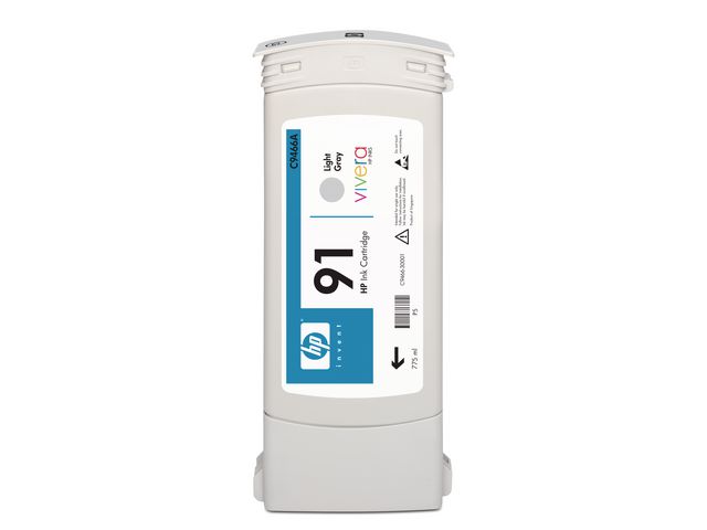 Bläckpatroner HP C9466A 91 Ljusgrå