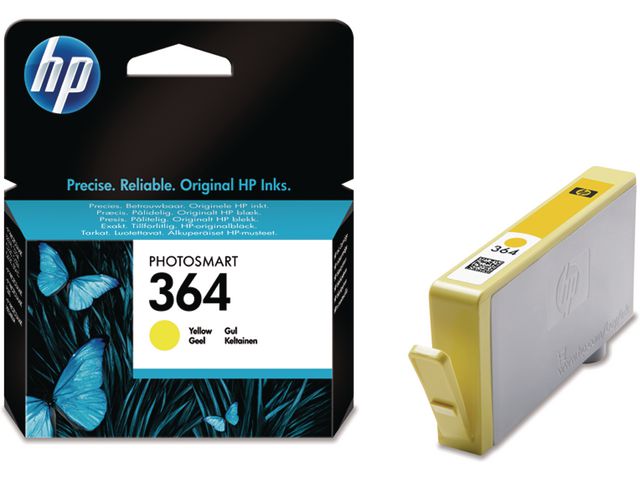 Bläckpatroner HP CB320EE 364 Gul