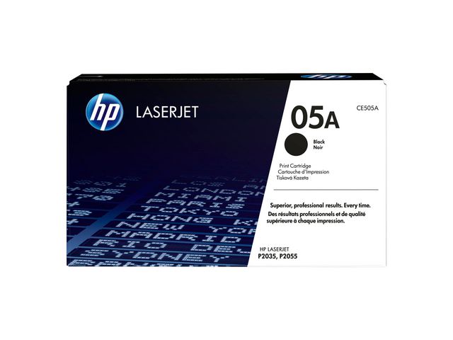 Toner HP CE505A 05A Svart