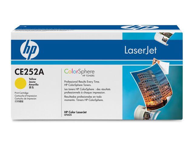 Toner HP CE252A 504A Gul