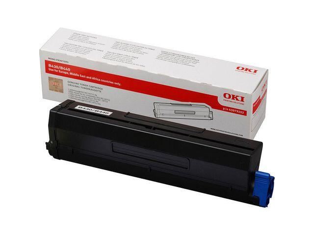 Toner OKI 43979202 Svart