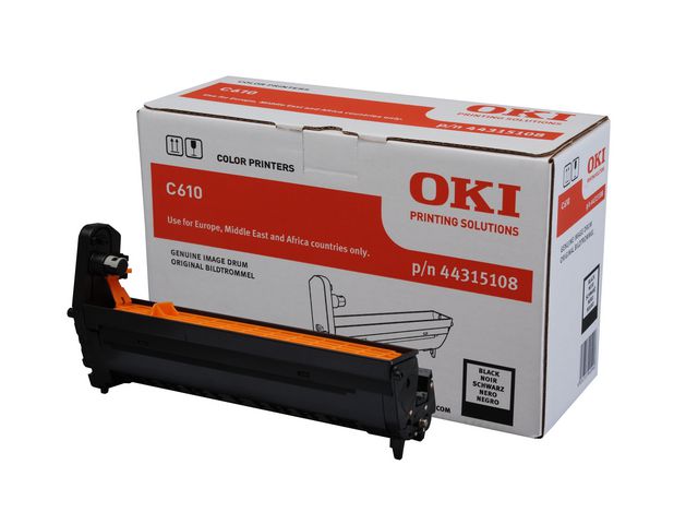 Trumma OKI C610 44315108 Svart
