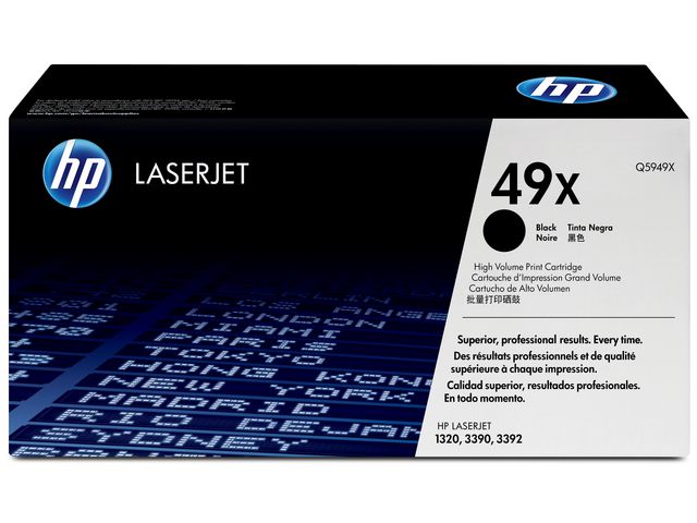 Toner HP Q5949X 49X Svart