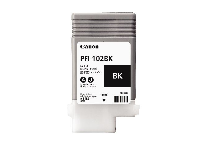 Bläckpatroner Canon PFI-102BK Svart