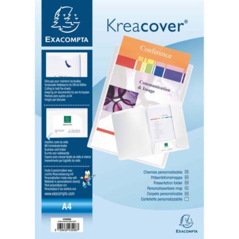 Projektmapp Exacompta PP Vit A4
