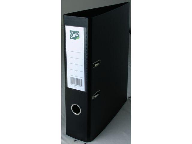 Pärm Nordic Brands Europahålning PP Svart A4 80mm