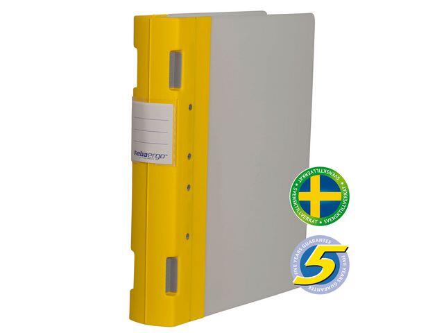 Gaffelpärm Kebaergo Gul/Neutral A4 55mm