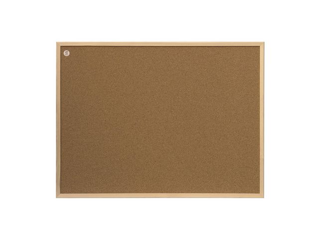 Anslagstavla 2X3 Kork Träram 90x60cm