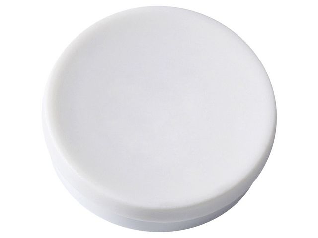 Magnetknappar Actual Rund Vit 30mm 5st