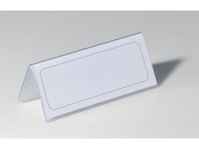 Bordsskylt Durable Transparent 150x61mm 25st