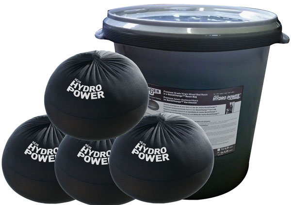 Hartspåse Unger Pure Water HydroPower QuickChange 4 Påsar (24L) in Lufttät Hink
