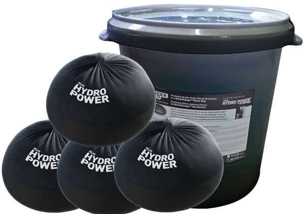 Hartspåse Unger Pure Water HydroPower QuickChange 4 Påsar (24L) in Lufttät Hink