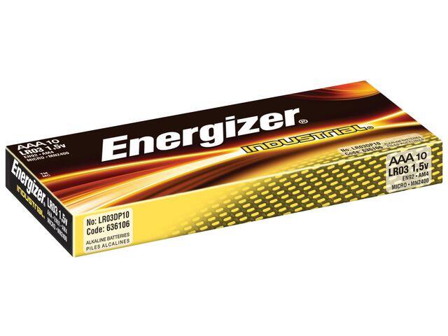 Batteri Energizer Industrial AAA 10st