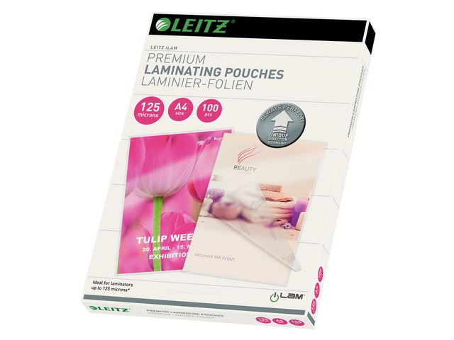 Laminat Leitz UDT A4 125mic 100st