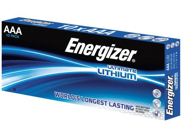 Batteri Energizer Ultimate AAA 10st