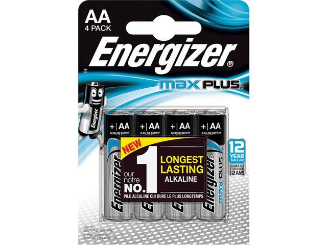 Batteri Energizer Max Plus AA 4st