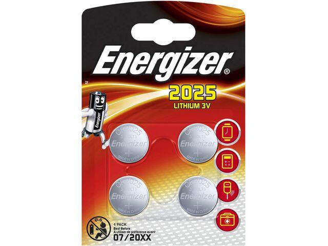 Batteri Energizer Cell Lithium 2025 4st