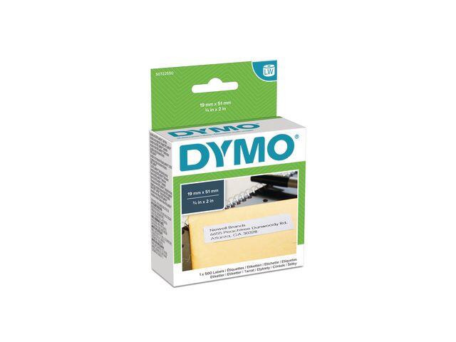 Etikett Dymo 19x51mm 500st