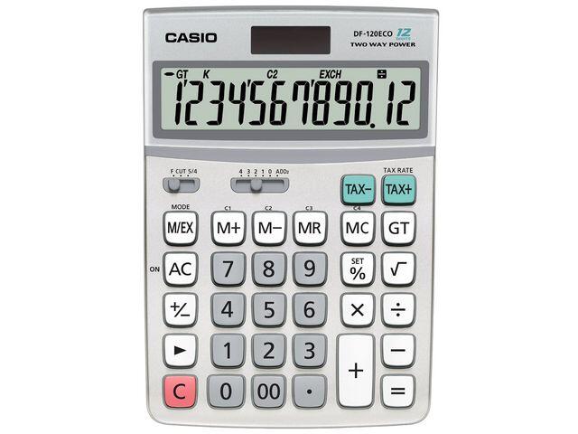 Bordsräknare Casio DF-120ECO