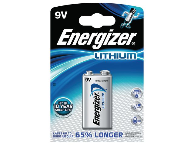 Batteri Energizer Ultimate E 9V