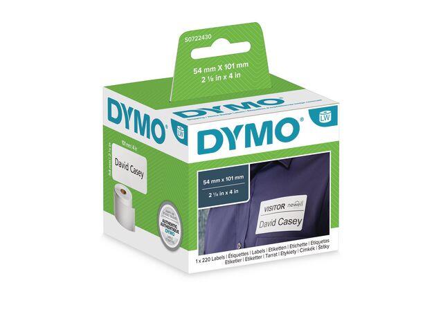 Etikett Dymo 101x54mm 220st