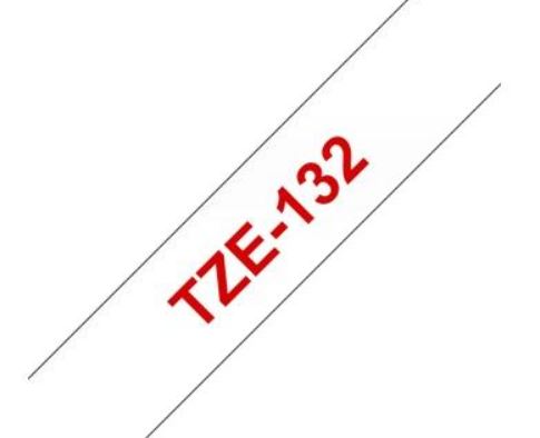 Tape Fighting Line TZE-132 Röd på Klar 12mm