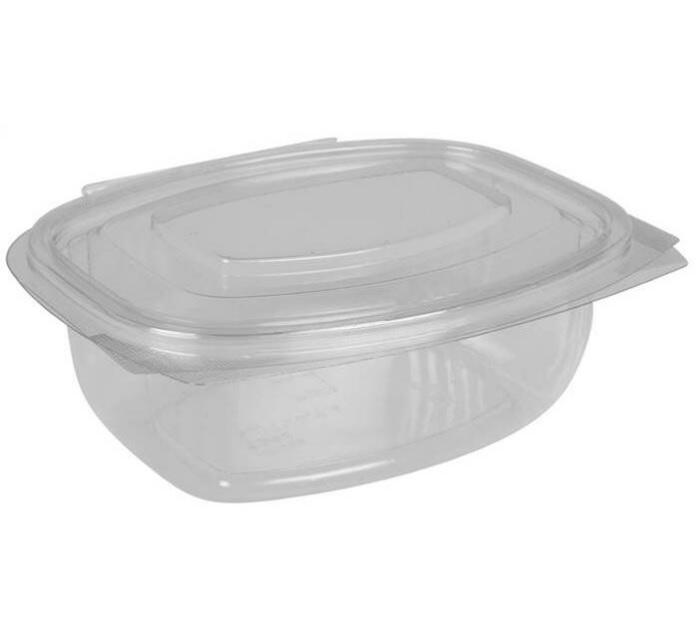 Salladsskålar Abena med Hängsellock Oval 500ml 50st Salladsskålar Abena med Hängsellock Oval 500ml 50st